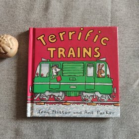 英文原版 Terrific TRAINS（很棒的火车）