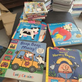 LucyCousinsTreasuryofNurseryRhymesBookandCD（4本合售如图）