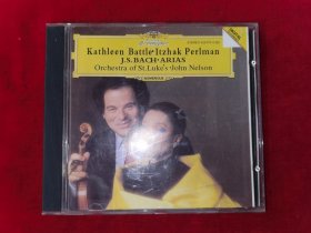Kathleen Battle. Itzhak Perlman J.S. BACH- ARIAS- Orchestra of St. Luke's. John Nelson(CD)