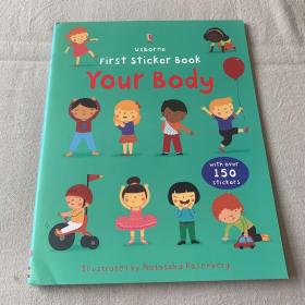 First sticker book your body