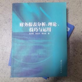 财务报表分析:理论、技巧与运用