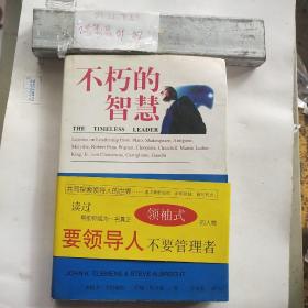 不朽的智慧:领导力的启示：柏拉图、莎士比亚、金恩、克劳塞维兹、邱吉尔、甘地……