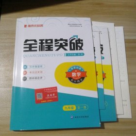 全新 全程突破 初中数学九年级全一册 R 人教版 9787568890809