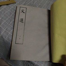 文选 上册（精装 16开 品好）