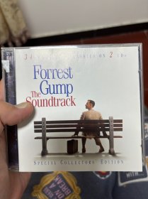 欧美版CD/电影原声/2CD/阿甘正传 品相自定义九新/对光轻微细痕/歌纸轻微褶皱 架1下