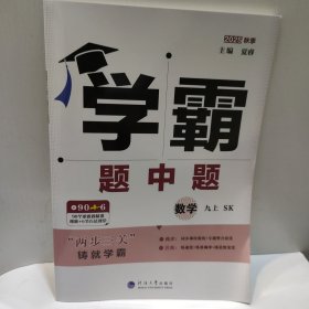 2025秋季学霸题中题 数学九上SK