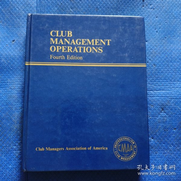 16开英文原版：俱乐部管理第四版【279】