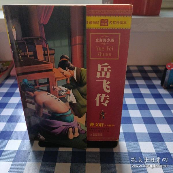 最畅销中外名著名家导读本：岳飞传（全彩青少版）