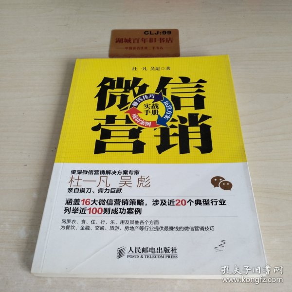 微信营销实战手册：赚钱技巧+运营方案+成功案例