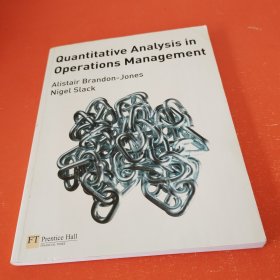 Quantitative Analysis in Operations Management