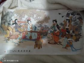 项维仁绝代风华装饰画，唐宫伎乐图，开封检查未翻阅