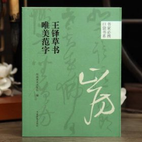 王铎草书唯美范字口袋书系选录91个字局部视频示范检字表王铎草书毛笔书法字帖成人学生临摹学习范本河南美术出版社