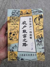 农户致富之路从万元户一百例看（经典80年代发家致富的传奇神书）