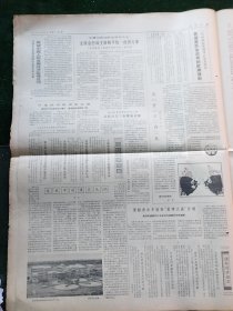 人民日报,1985年1月6日中国作家协会第4次代表大会闭幕;中国和博茨瓦纳建交10周年;国家科技攻关经验交流会在京开幕;纪念诗人柯仲平座谈会在京举行;我国著名医学专家朱宪彝教授追悼会在京举行,其他详情见图,对开8版。