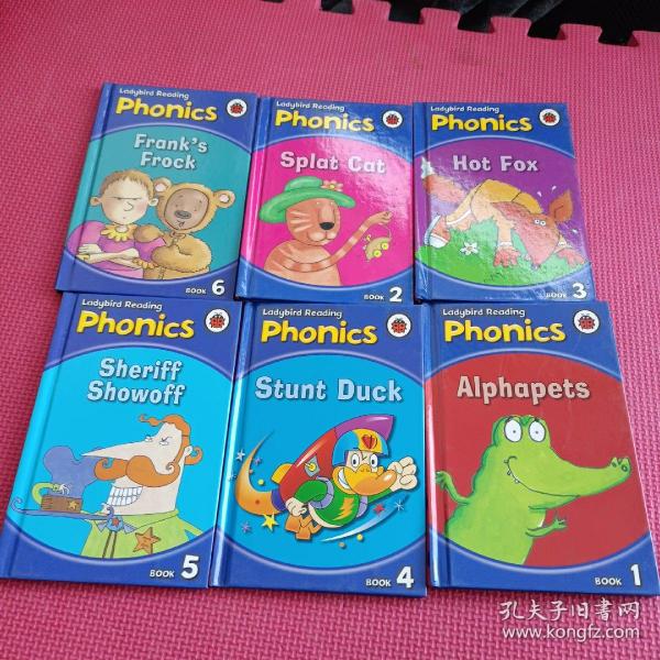 Ladybird Reading Phonics 1-6 合售