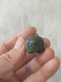 和田玉龙龟吊坠油性足寓意好雕工精致材质细腻按图发货一物一图D022