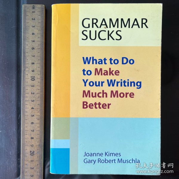 GRAMMAR SUCKS what to do to nake your writing better  how to write well 英文原版