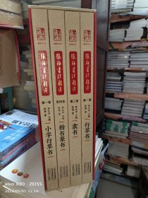 08 厘米大千张海书法精选作品集（套装共4册）定价1968元 精装8开 正版特价