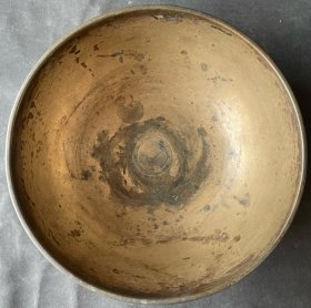 清代铜碗