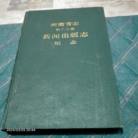 湖南省志新闻出版志，报业