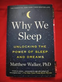 我们为什么睡觉？英文原版 Why We Sleep 意识、睡眠与大脑 Matthew Walker