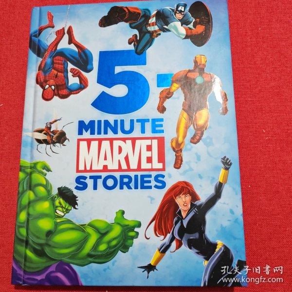 5-Minute Marvel Stories 迪士尼五分钟漫威故事书(精装) 