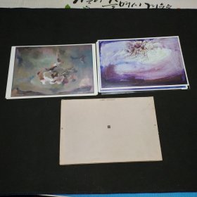 陈小丹丙烯等绘画作品 活页12张