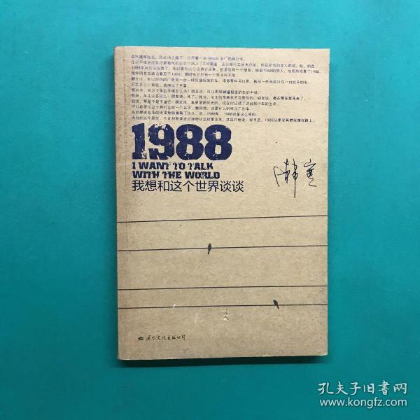 1988：我想和这个世界谈谈