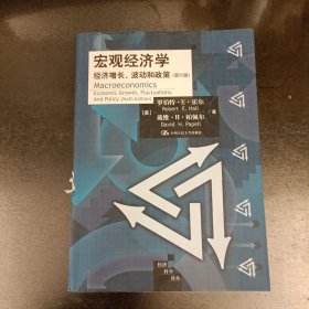 宏观经济学：经济增长、波动和政策(第六版) 内有少量字迹勾划如图 (前屋70D)