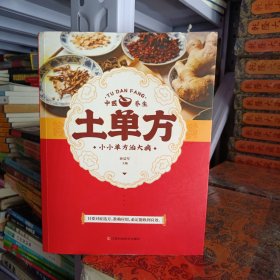 土单方 中医书籍养生偏方大全民间老偏方美容养颜常见病防治 保健食疗偏方秘方大全小偏方老偏方中医健康养生保健疗法