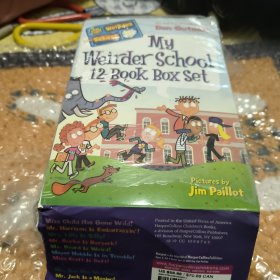 我的疯狂学校3第三季12册套装 英文原版书 My Weirder School 章节书 美国小学阅读教材 儿童读物 英文版正版进口书籍