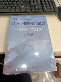 2018-2019国际问题研究报告 未开封 书边有脏见图