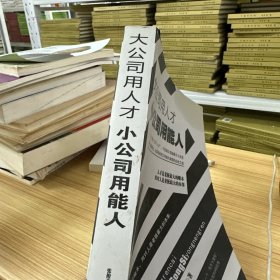 大公司用人才·小公司用能人