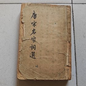 唐宋名家词选