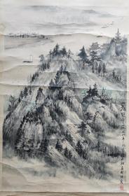 北京老画家徐北汀山水画