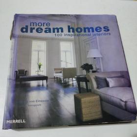 More Dream Homes: 100 Inspirational Interiors精装正版