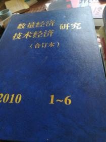 数量经济技术经济研究2021合订本