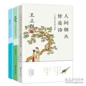 王立群品读经典诗词3册 1-3 人间烟火皆是诗/赏词如月/赏词如风 诗词赏析读美词品 古代文学传统历史文化中国古诗词 大象