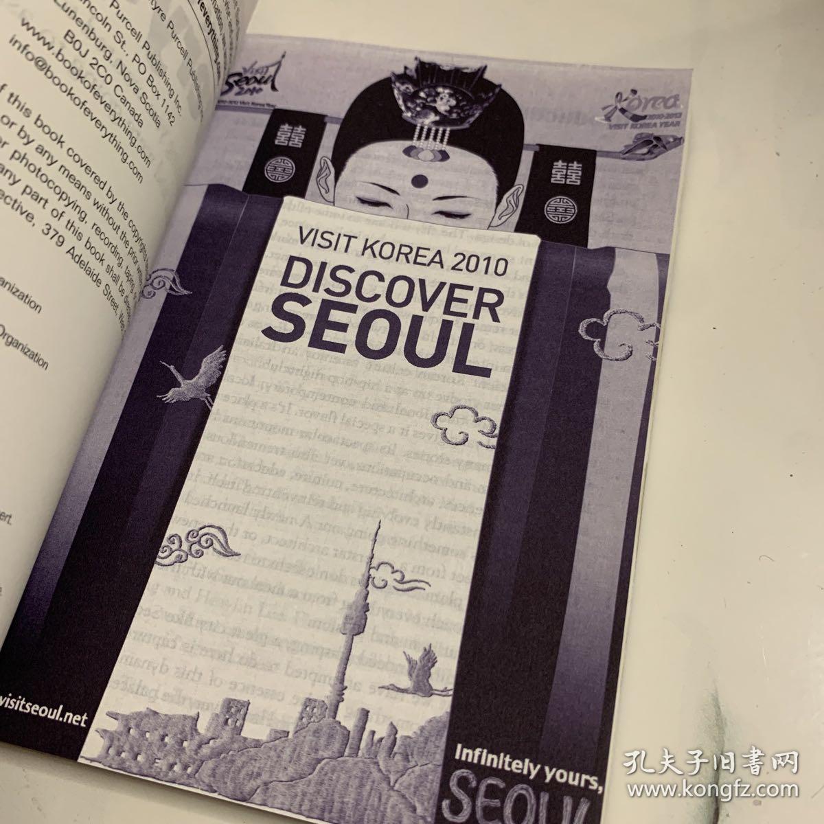 全新 首尔旅游指南 首尔观光指南 首尔万能手册 Seoul Book of Everything 英文原版  Everything You Wanted to Know About Seoul and Were Going to Ask Anyway