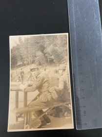 民国日军老照片一张，包老包真，满百包邮。长11厘米