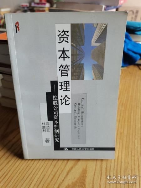 资本管理论：控股公司资本控制研究