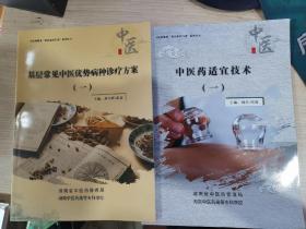 基层常见中医优势病种诊疗方案 一   /中医药适宜技术 一  （有单方验方与各种中医治疗方法详细请看目录）
