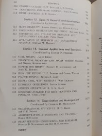 Surface Mining 【露天采矿学】【目录见图】