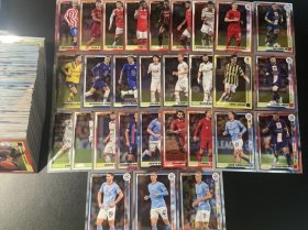 2023 topps merlin chrome 梅林 欧冠全套 150张 梅西 姆巴佩 内马尔 哈兰德 贝林厄姆 等