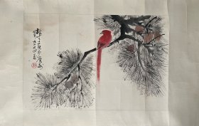 黎雄才花鸟画镜片（2）