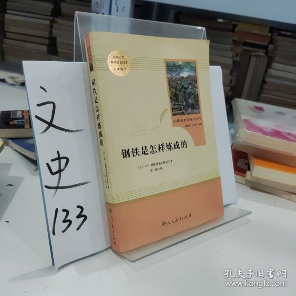 统编语文教材配套阅读 八年级下：钢铁是怎样炼成的/名著阅读课程化丛书