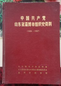 中国共产党山东省淄博市组织史资(1924-1987)