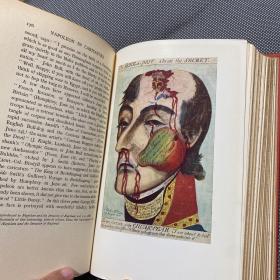 Broadley ~ Napoleon In Caricature 1795-1821 ~ 1911 2 Vols ~ 250 Illustrations VG