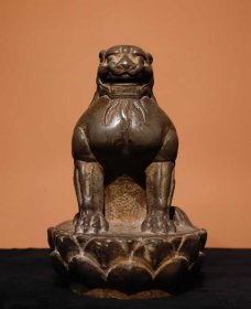 （议价） 唐青石小狮子高30cm最大直径20cm