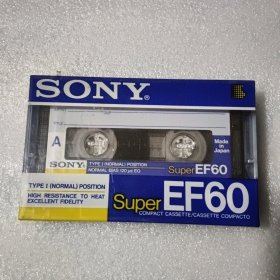 SONY EF60 空白带 没开封